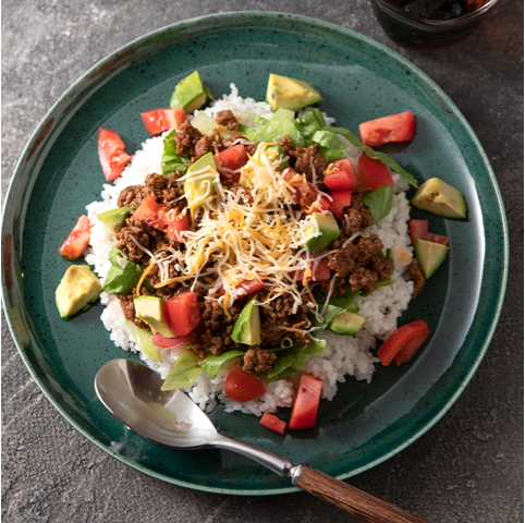 簡単本格タコライス