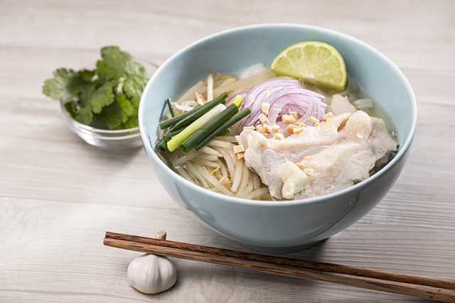 生姜と柚子のフォー