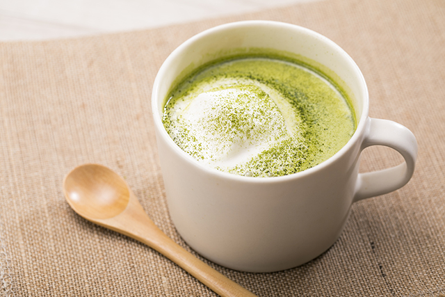 抹茶ジンジャーラテ